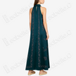 Heritage Silk Halter Dress Series - 「古韵」古董真絲老緞掛脖裙