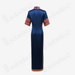 Miao Border Pattern Silk Long Qipao - 苗疆紋真絲長旗袍