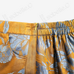 Amber Silver Phoenix Vintage Silk Skirt - 焦糖鳳凰紋古董真絲老緞裙褲