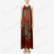 Heritage Silk Halter Dress Series - 「古韵」古董真絲老緞掛脖裙