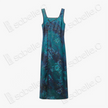 Emerald Pond Misty Lotus Gambiered Canton Silk Dress - 「碧潭煙荷」香雲紗長裙