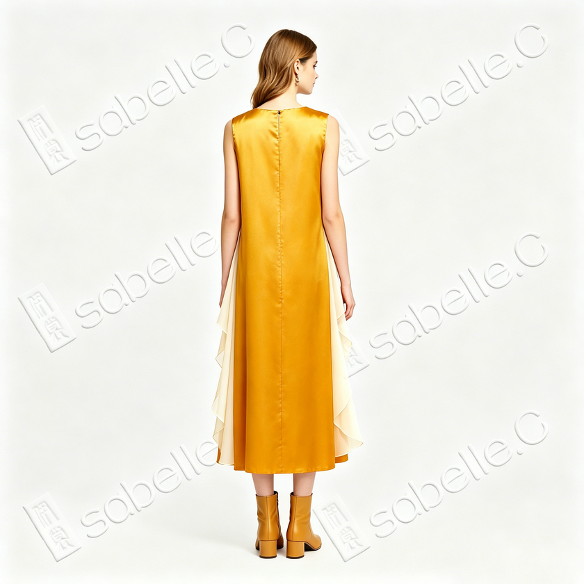 Vintage Silk Brocade Tunic Dress Collection - 古董真絲老緞裙裝系列