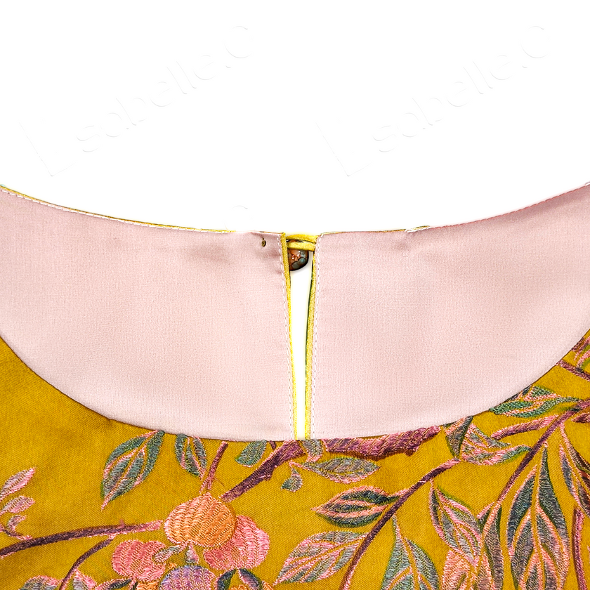 Vintage Silk Brocade Tunic Dress Collection - 古董真絲老緞裙裝系列