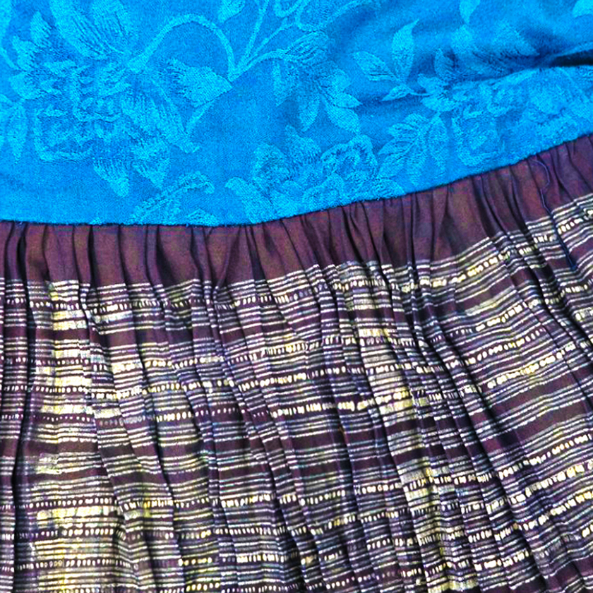 Soybean-Dyeing Dress