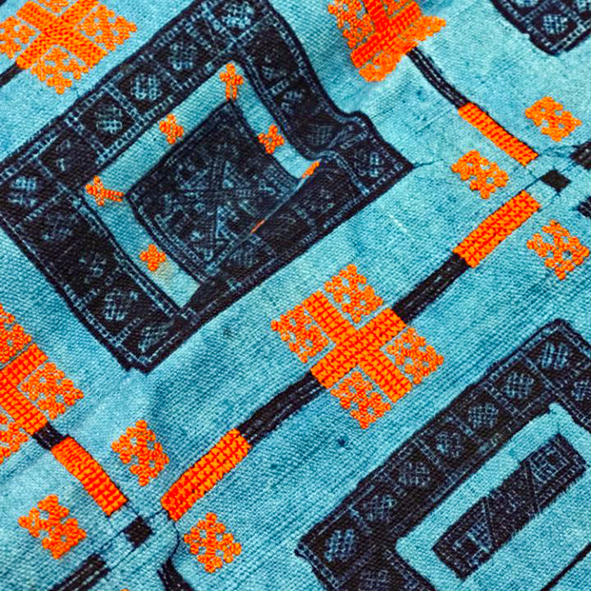 Soybean-dyeing Embroidered Dress