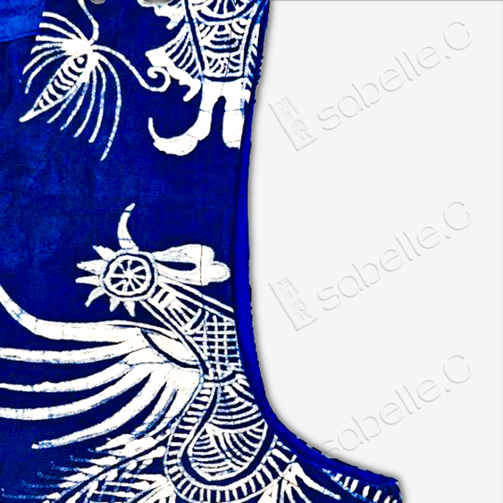 Soybean-dyeing Embroidered Dress