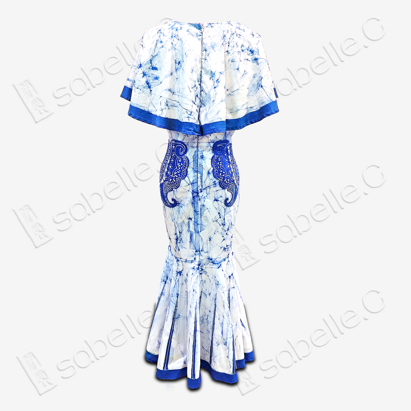 Soybean-Dyeing Mermaid Hem Dress