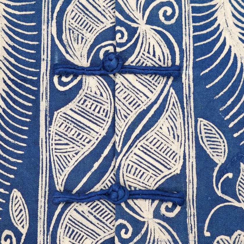 Wax & Soybean Dyed Qipao Dress