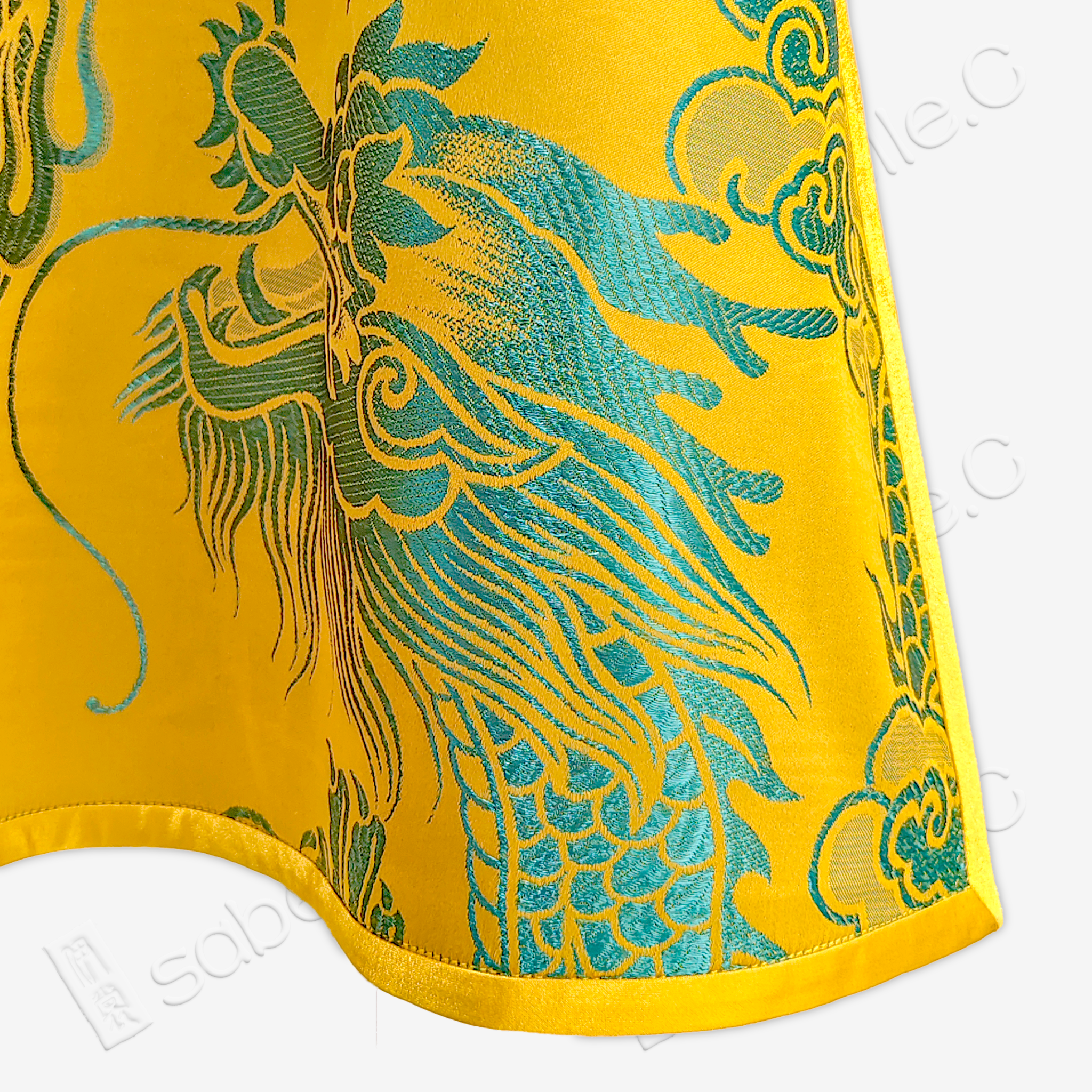 Vintage Brocade Silk Sleeveless Qipao Dress