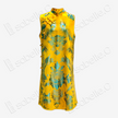 Vintage Brocade Silk Sleeveless Qipao Dress