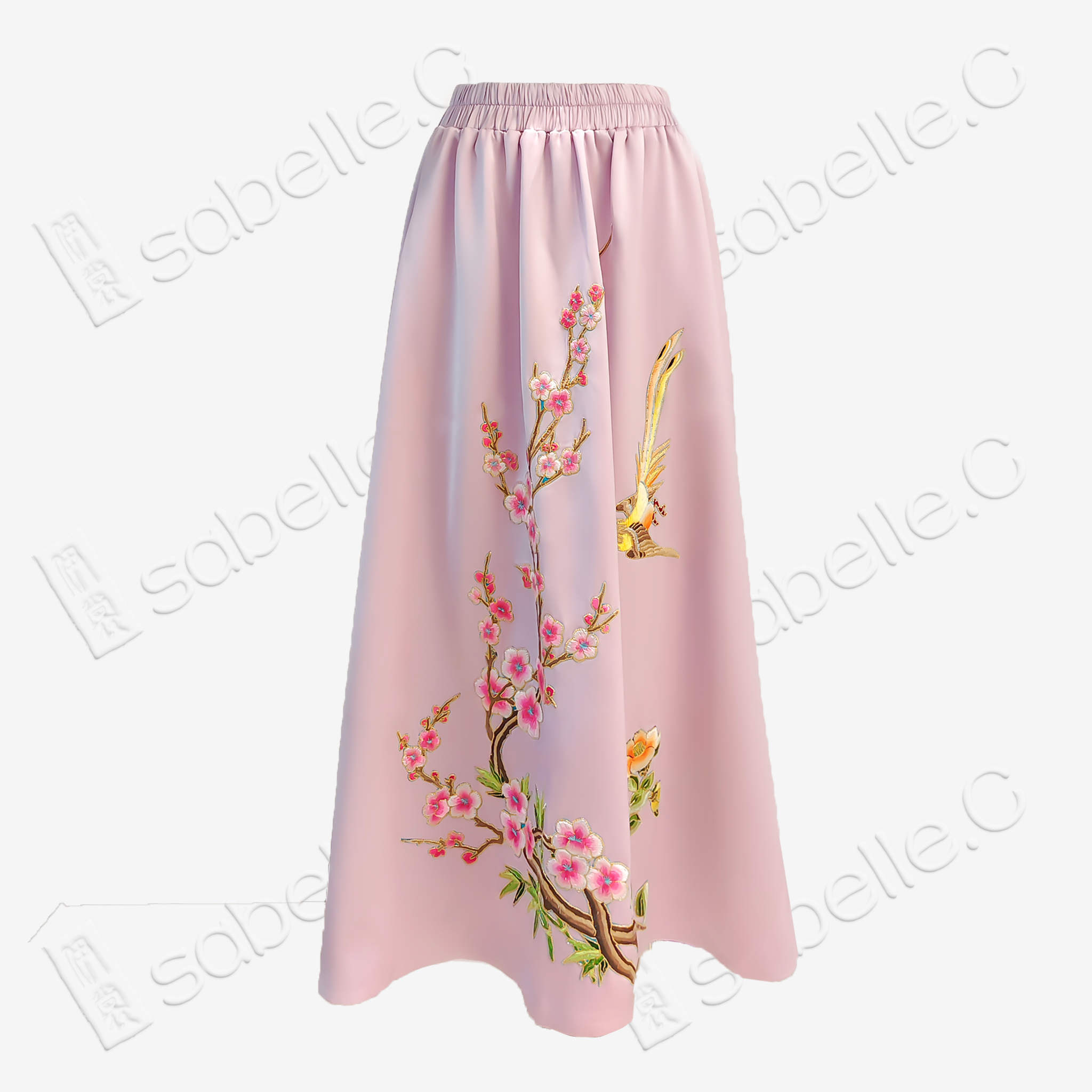 Heavy Silk Vintage Embroidery Set