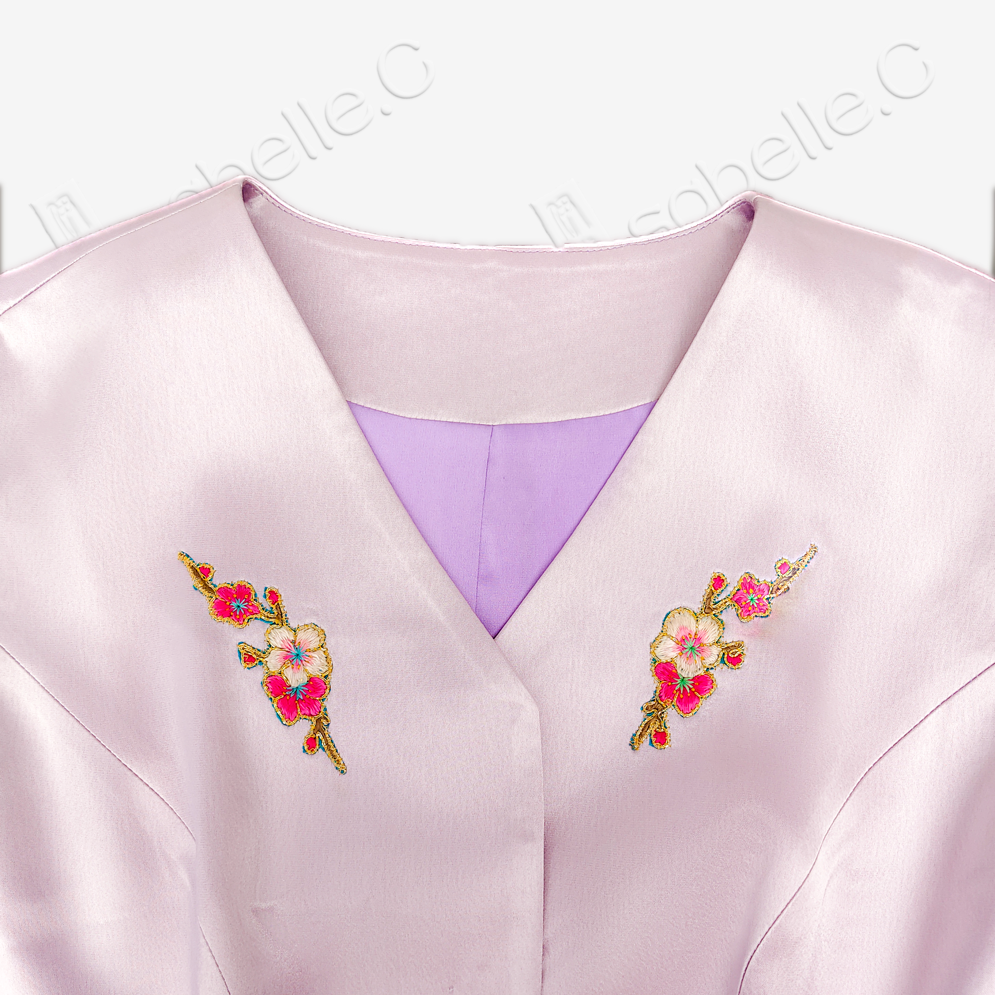 Heavy Silk Vintage Embroidery Set