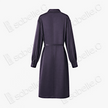 Leather-like Gambiered Canton Silk Dress - 皮子料香雲紗長裙