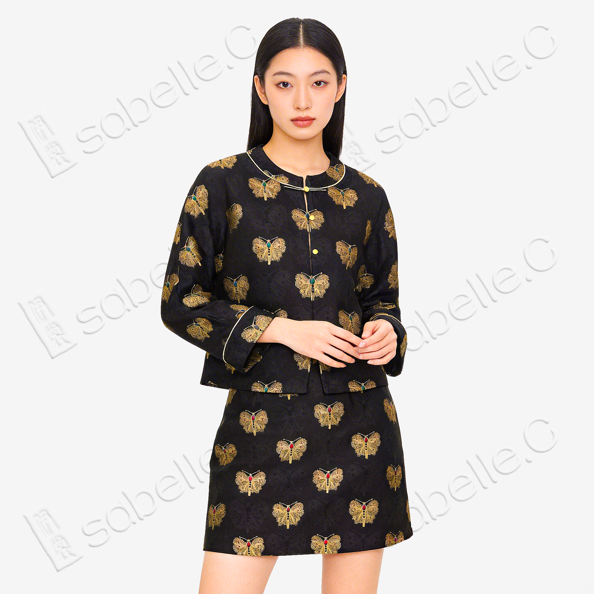 Song Brocade Coat & Skirt