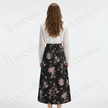 Song Brocade High-Waist Skirt (Elastic Waist)