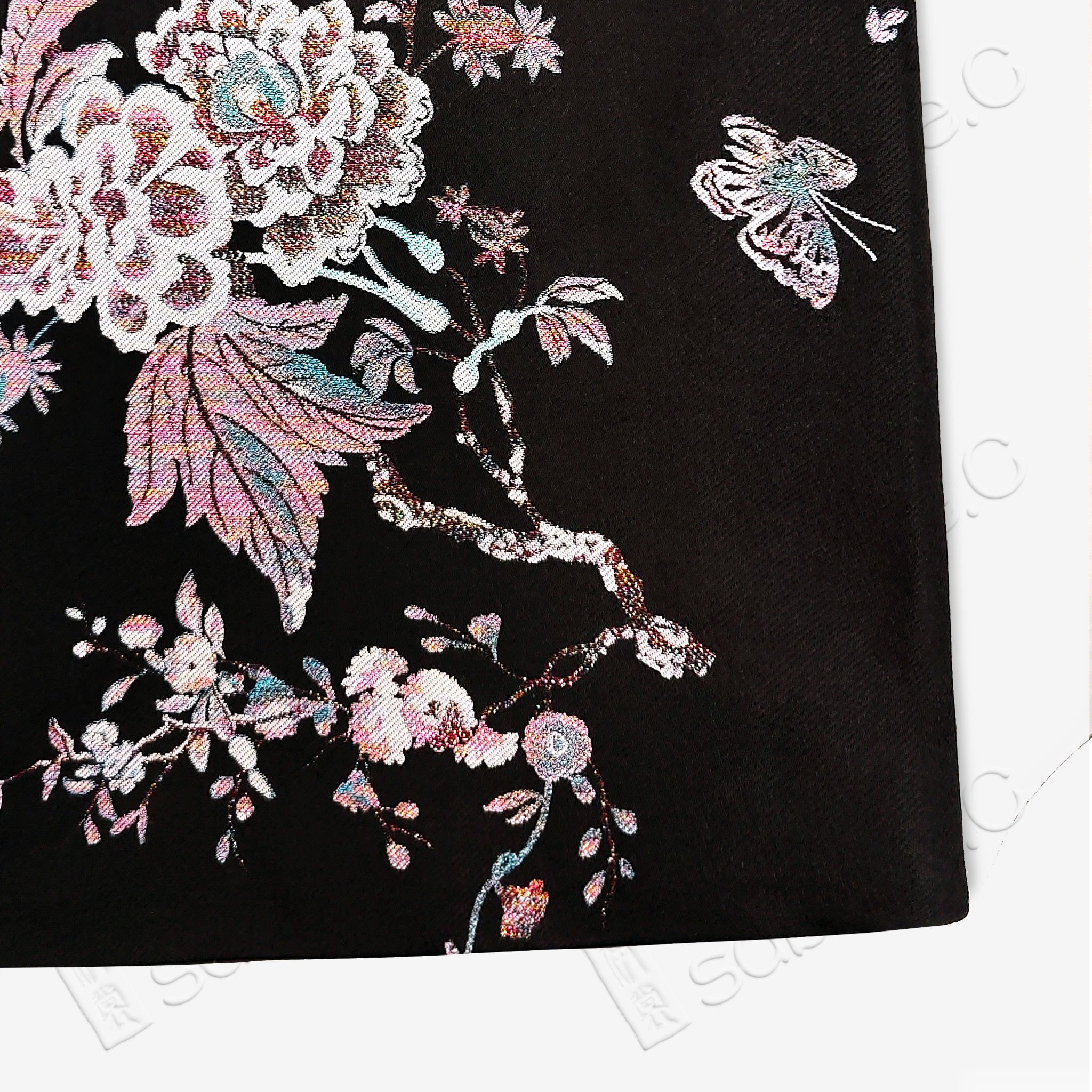 Song Brocade High-Waist Skirt (Elastic Waist)