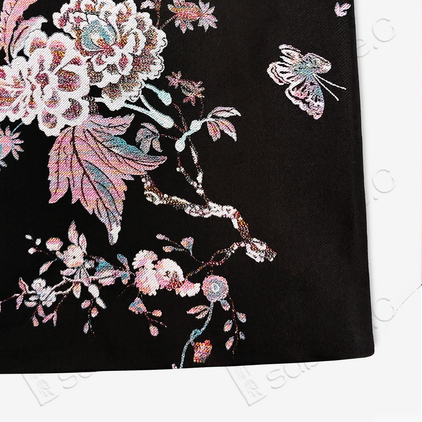 Song Brocade High-Waist Skirt (Elastic Waist)