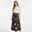 Song Brocade High-Waist Skirt (Elastic Waist)