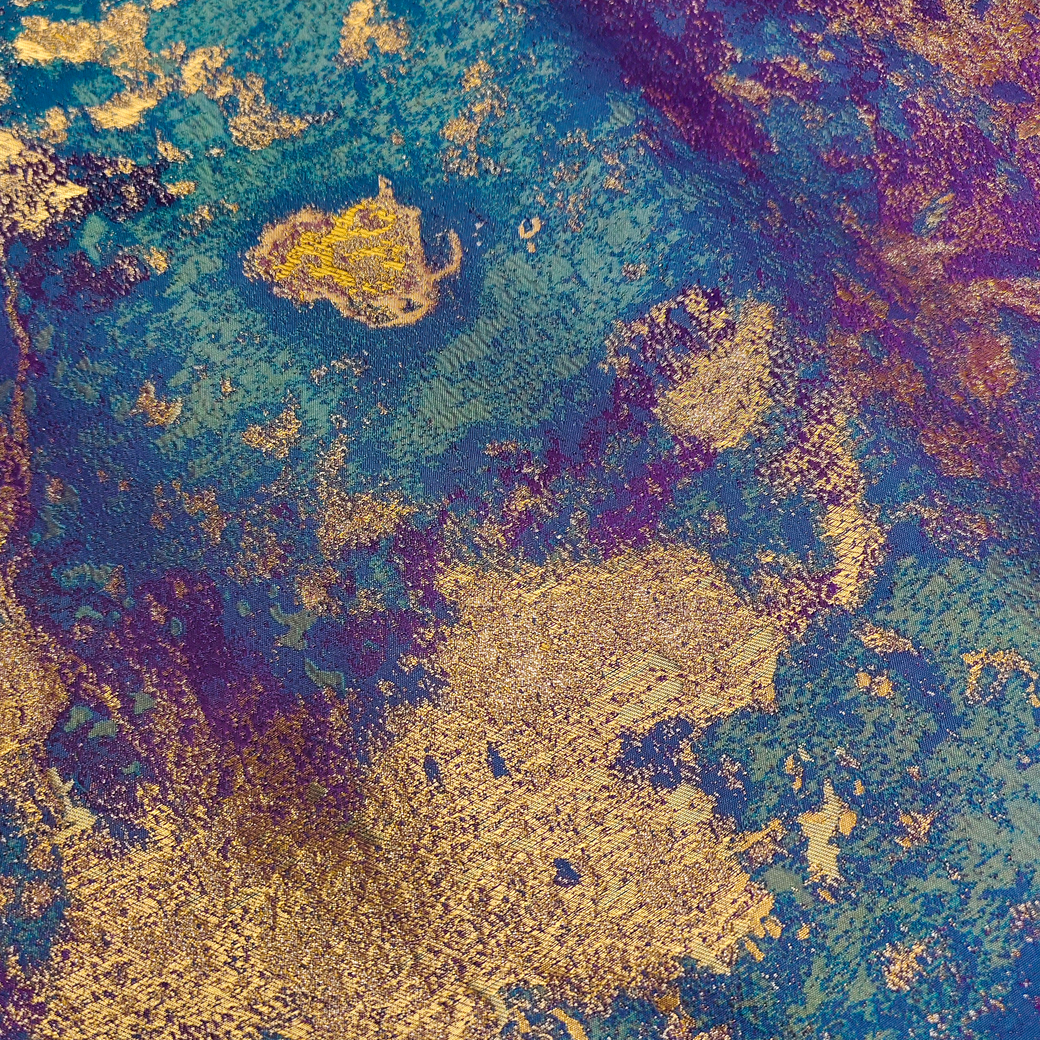 Song Brocade High-Waist Skirt (Elastic Waist)