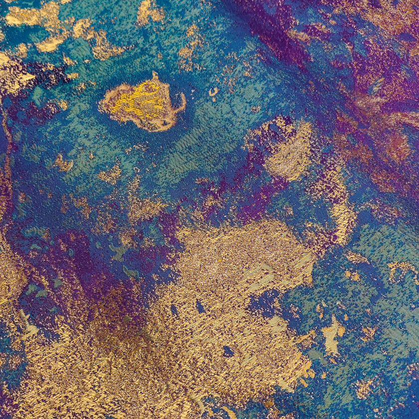 Song Brocade High-Waist Skirt (Elastic Waist)