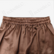 Genuine Leather Gambiered Canton Silk Skirt