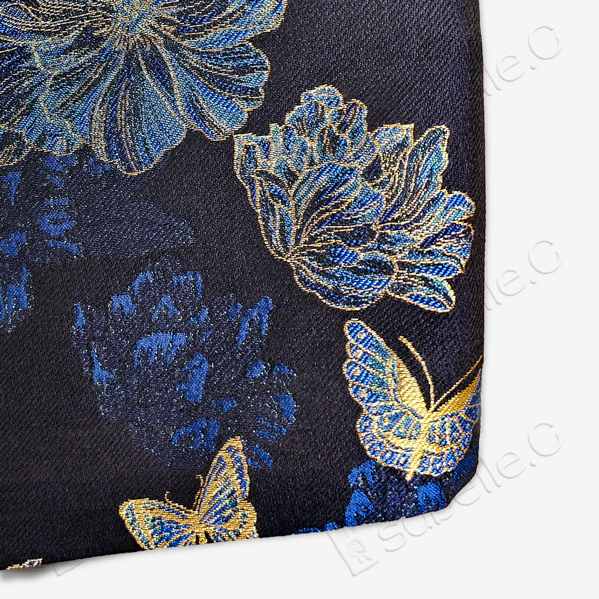 Song Brocade High-Waist Mini Skirt