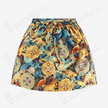 Song Brocade High-Waist Mini Skirt