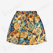 Song Brocade High-Waist Mini Skirt
