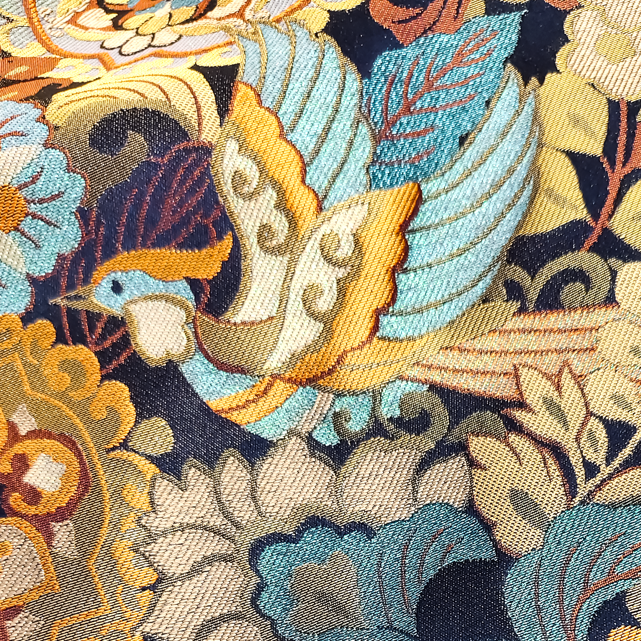 Song Brocade High-Waist Mini Skirt