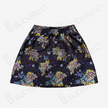 Song Brocade High-Waist Mini Skirt (Elastic Waist)