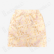 Song Brocade High-Waist Mini Skirt (Elastic Waist)