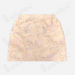Song Brocade High-Waist Mini Skirt (Elastic Waist)