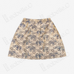 Song Brocade High-Waist Mini Skirt (Elastic Waist)