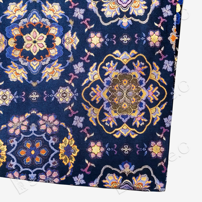 Song Brocade High-Waist Mini Skirt (Elastic Waist)