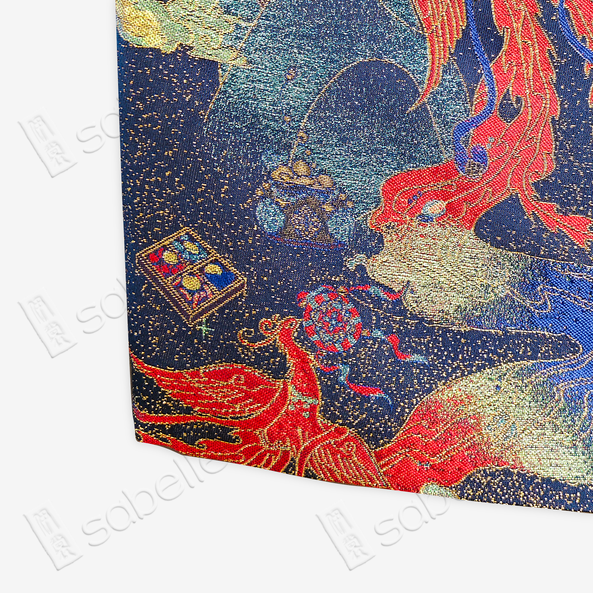 Song Brocade High-Waist Mini Skirt (Elastic Waist)