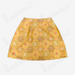 Song Brocade High-Waist Mini Skirt (Elastic Waist)