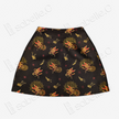 Song Brocade High-Waist Mini Skirt (Elastic Waist)