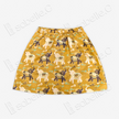 Song Brocade High-Waist Mini Skirt (Elastic Waist)