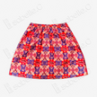 Song Brocade High-Waist Mini Skirt (Elastic Waist)