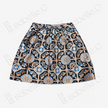 Song Brocade High-Waist Mini Skirt (Elastic Waist)