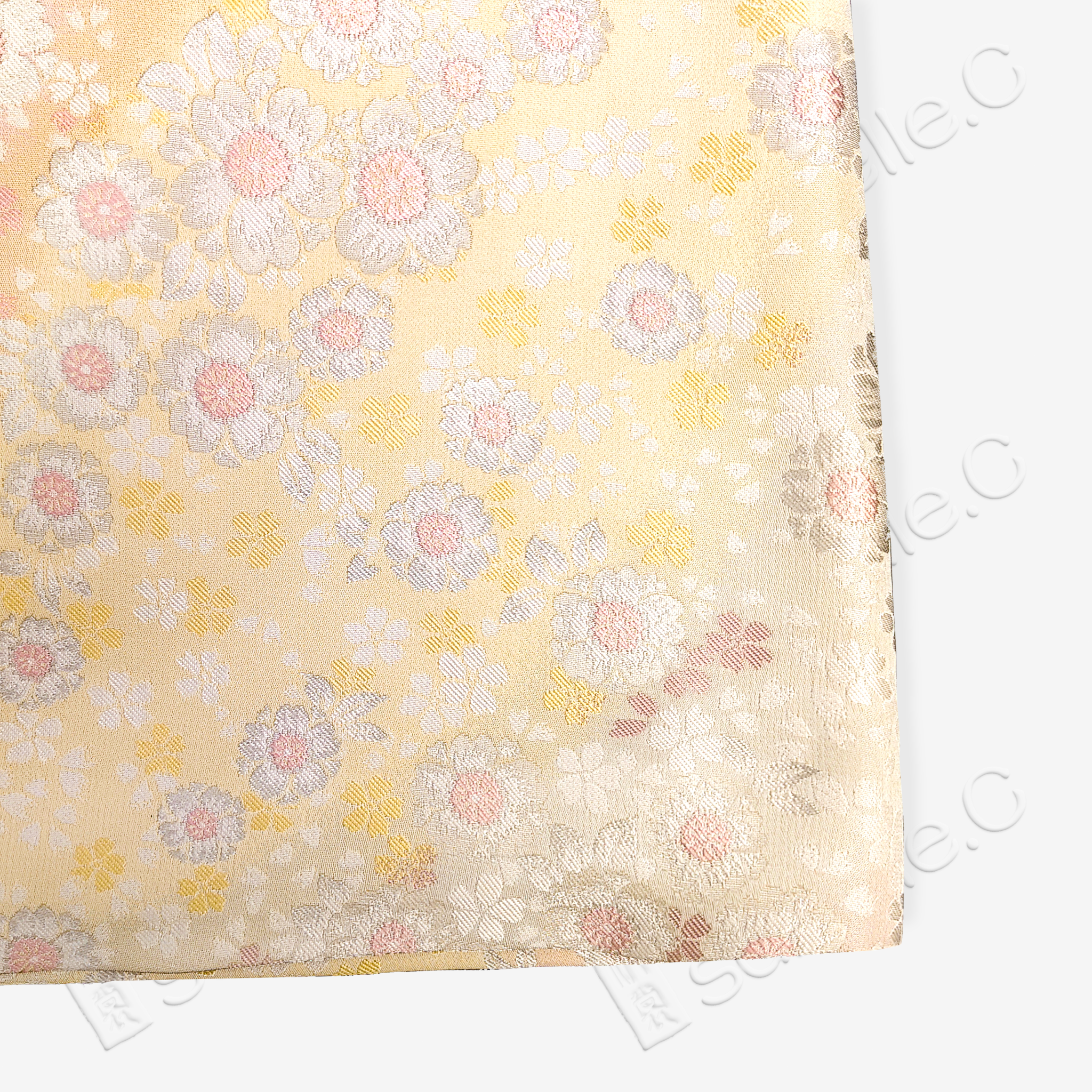 Song Brocade High-Waist Mini Skirt (Elastic Waist)