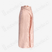 Silk Satin High-Waist Skirt (Elastic Waist)