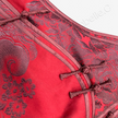 Crimson Phoenix Vintage Silk Satin Qipao - 古董真絲老緞旗袍