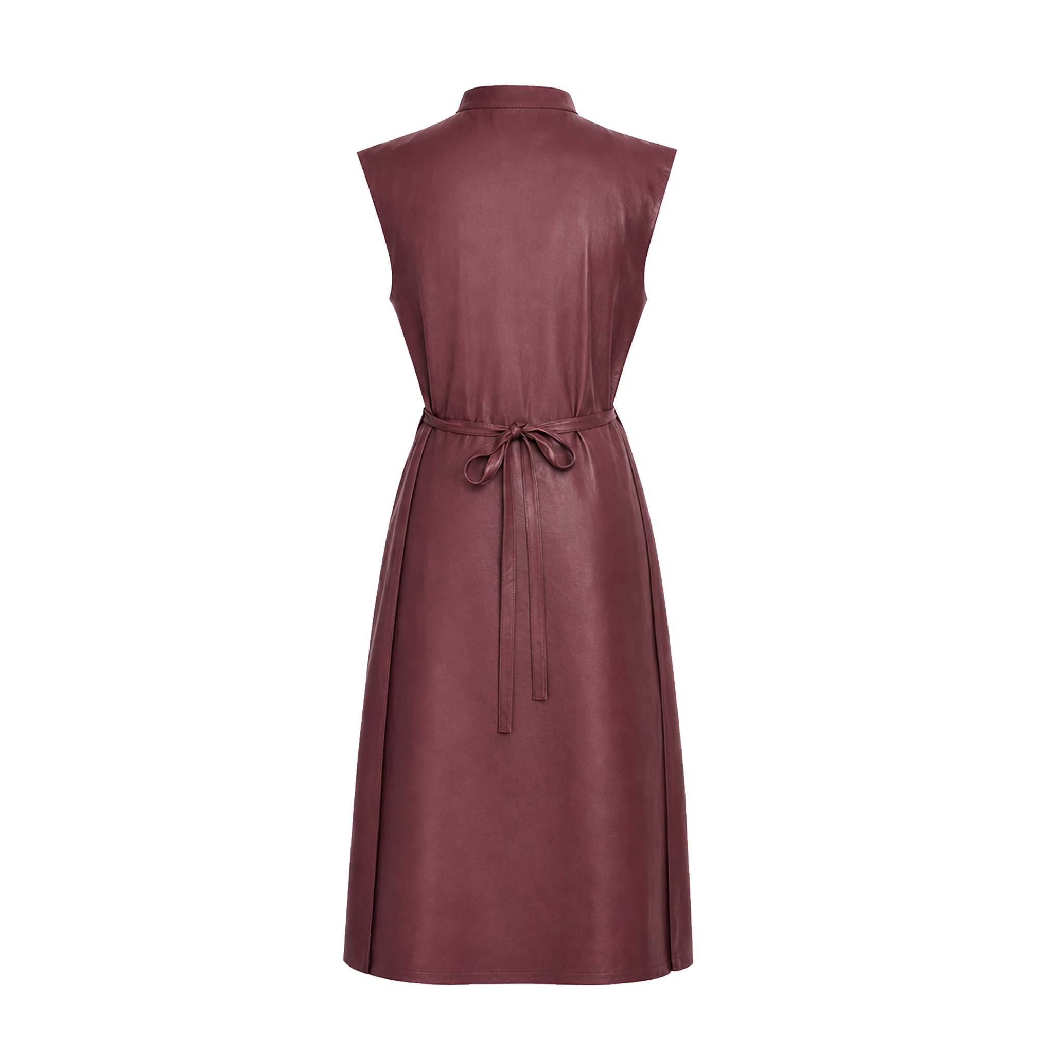 Gambiered Canton Silk Dress - 香雲紗連衣裙