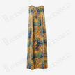 Monet Floral Brook Halter Gambiered Silk Dress - 莫奈花澗掛脖香雲紗長裙