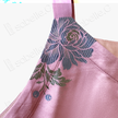 Peach Mist Phoenix Brocade Antique Silk Slip Dress - 「桃霧鳳綺」古董真絲吊帶裙