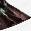 Dark Brown Azure Dragon Antique Silk Long Slip Dress - 「玄棕蒼龍」古董真絲吊帶長裙