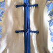 Antique Silk Long Tunic - 「御瓷凝芳」古董真絲長衫