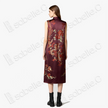 Deep Purple Floral Feast Antique Silk Qipao - 「紫絳芳筵」古董真絲旗袍