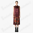 Deep Purple Floral Feast Antique Silk Qipao - 「紫絳芳筵」古董真絲旗袍